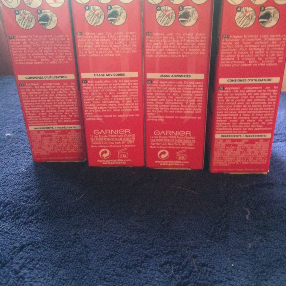 garnier root touch up 4 boxes - Picture 3 of 3